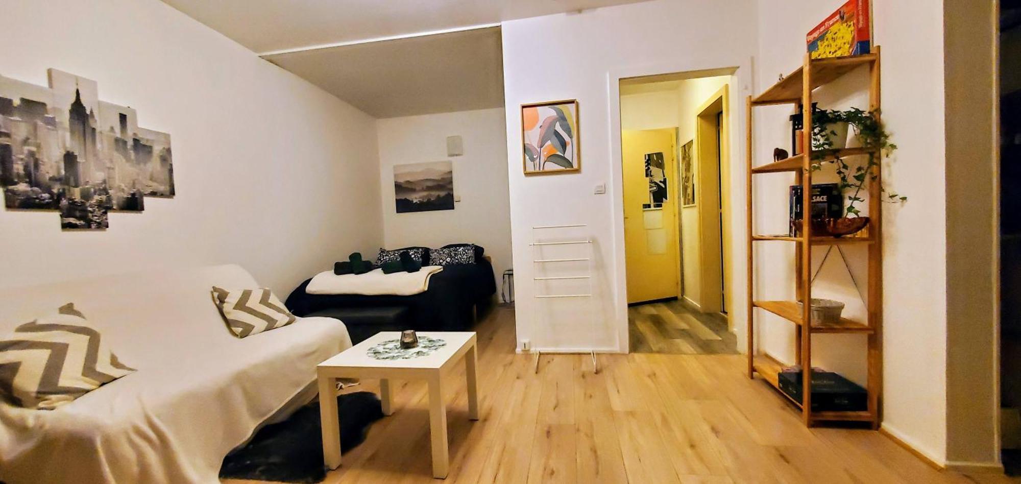 Studio Rdc Calme Avec Parking Ferme Pres Autoroute Et Tram C Mulhouse Bagian luar foto